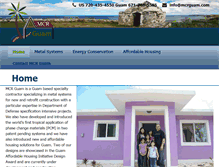 Tablet Screenshot of mcrguam.com